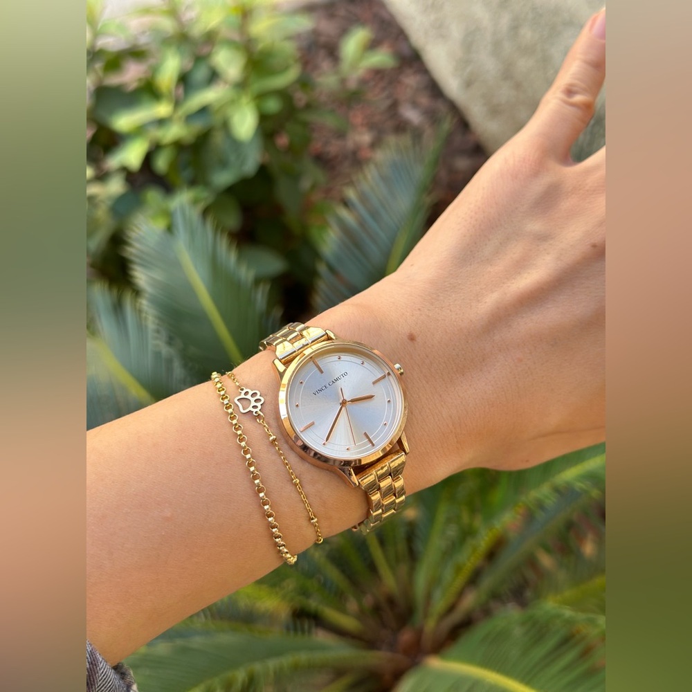 Vince Camuto Rose Gold Aurelia Watch VCW7220L-RG